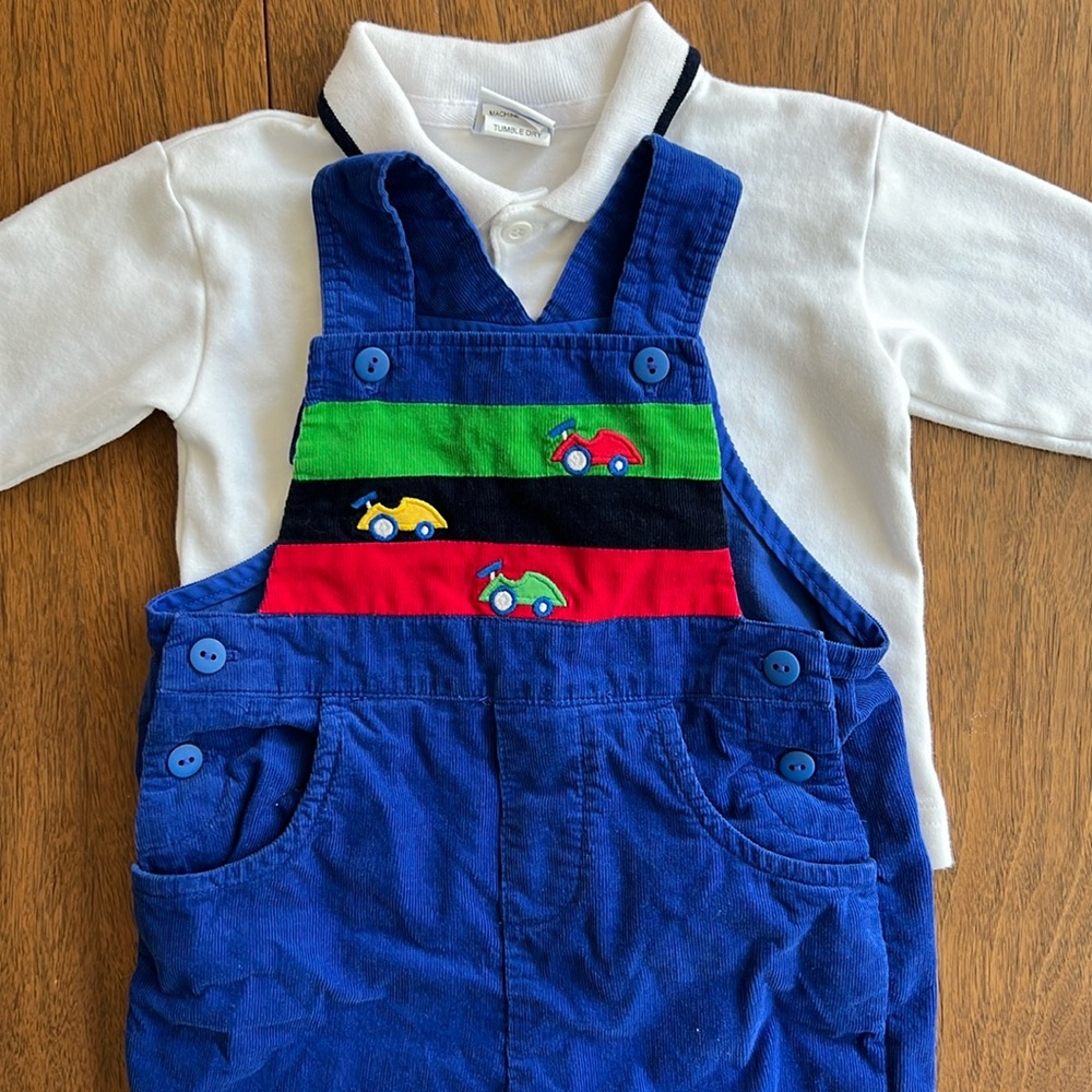 Florence Eiseman baby/toddler overall set